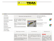 Tablet Screenshot of eggtelsa.com